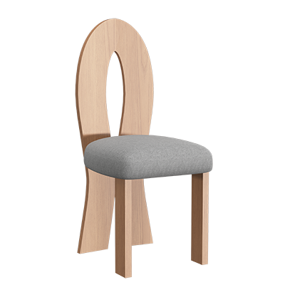 Soft pack dining chair