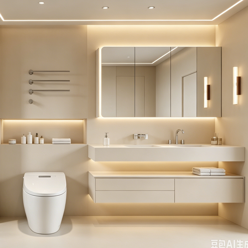 Whole house customized bathroom