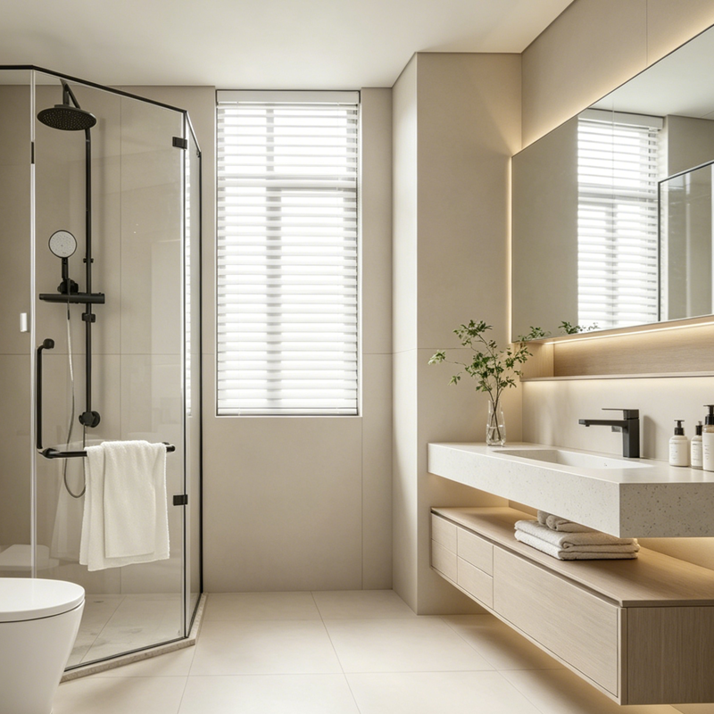 Whole house customized bathroom