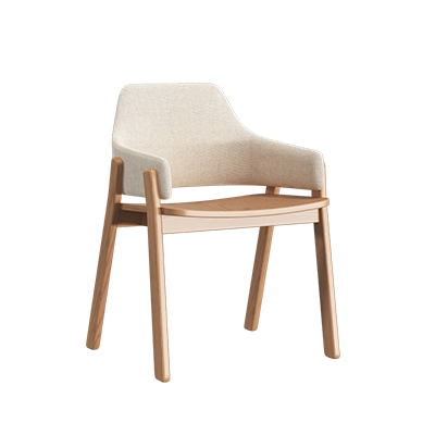 Soft pack dining chair