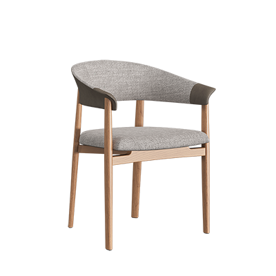 Soft pack dining chair