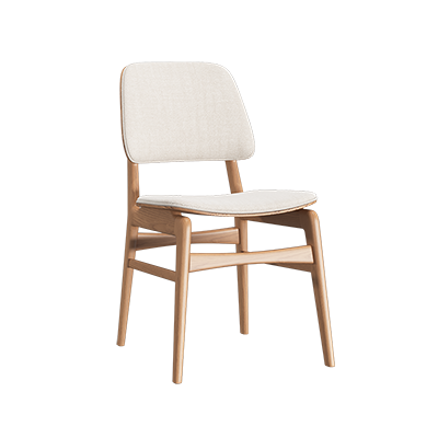 Soft pack dining chair