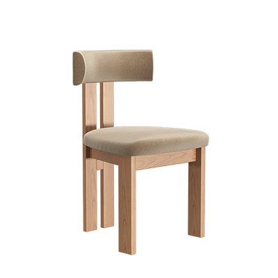 Soft pack dining chair