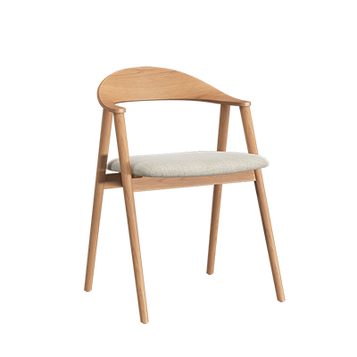 Soft pack dining chair