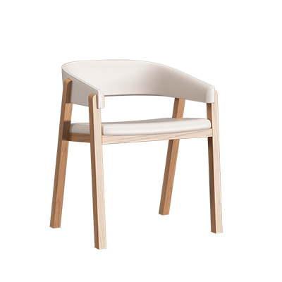 Soft pack dining chair