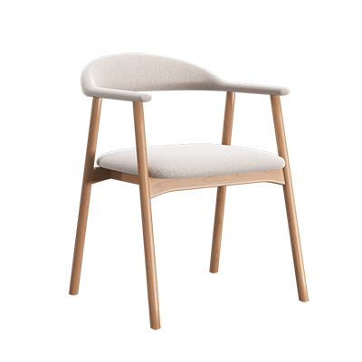 Soft pack dining chair