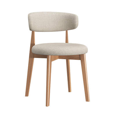 Soft pack dining chair