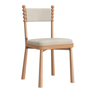 Soft pack dining chair